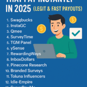 15 Best Survey Sites That Pay Instantly in 2025 (Legit & Fast Payouts)
