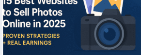 15 Best Websites to Sell Photos Online in 2025 (Proven Strategies + Real Earnings)