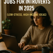 Best Side Hustle Jobs for Introverts in 2025 (Low-Stress, High-Income Ideas)