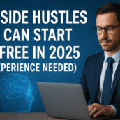 10 AI Side Hustles You Can Start for Free in 2025 (No Experience Needed)