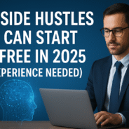 10 AI Side Hustles You Can Start for Free in 2025 (No Experience Needed)